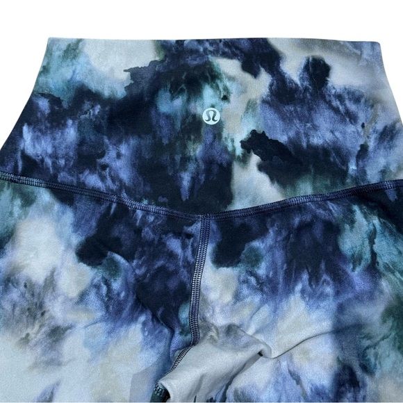 Lululemon Sz 4 Align High Rise Crop 21” Leggings Meteor Wash Athletic Yoga Gym - Picture 6 of 7